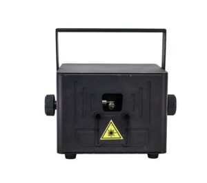 Detail foto voorkant van de RGB laser full color 5w
